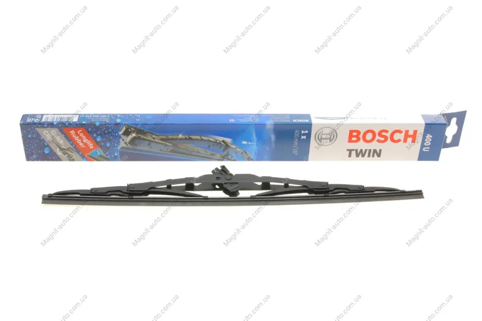 Щетка стеклоочистителя каркасная Bosch Twin 400 мм (16") BOSCH 3397004579 (фото 1)