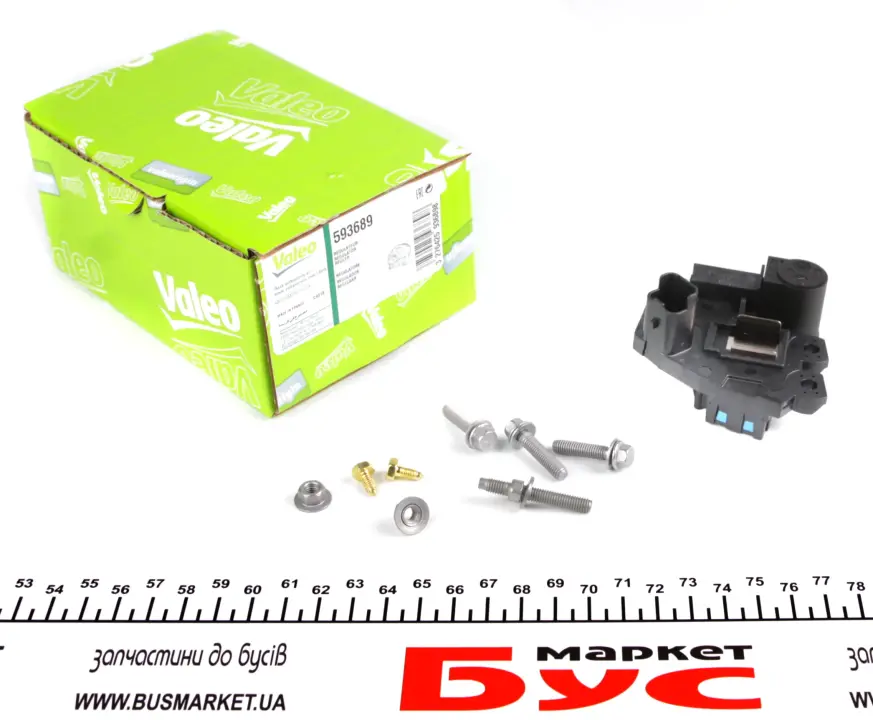 Регулятор напряжения генератора VALEO Valeo 593689 (фото 1)