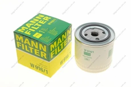 Фильтр масляный MANN W 916/1