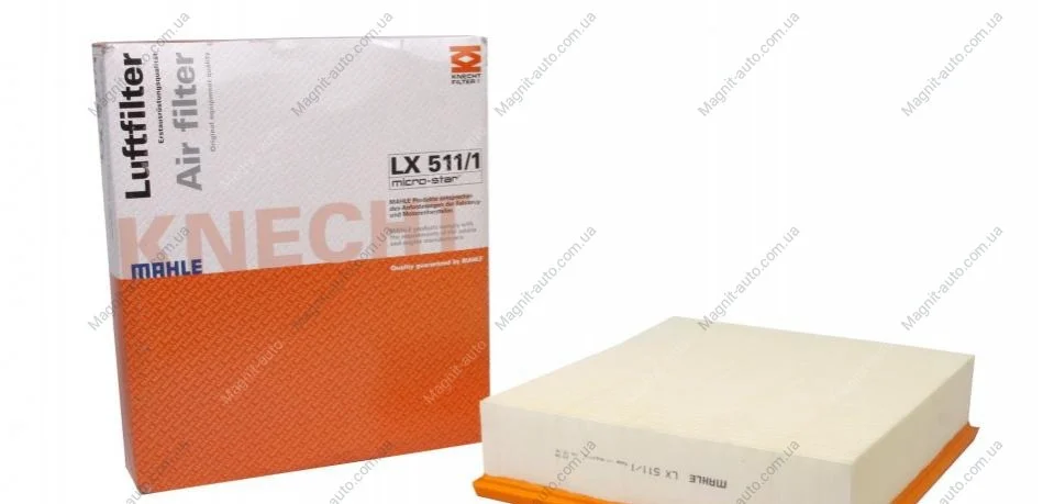 Фільтр повітряний MAHLE / KNECHT LX 511/1 (фото 1)