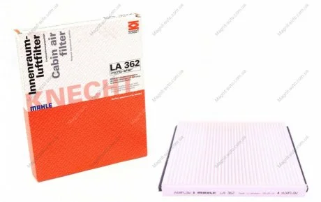 Фильтр салона Chevrolet, Daewoo MAHLE MAHLE / KNECHT LA362