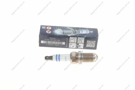 Свічка запалювання "Super Plus" FGR 7 DQP+ BMW 3 (E36/E46/E30), 5 (E34/E39/E61/E60), 6 (E63/E64), 7 (E32/E38/E65/E66/E67), 8 (E31), X3 (E83), X5 (E53), Z3 (E36), Z4 (E85), Z8 (E52) BOSCH 0242236562