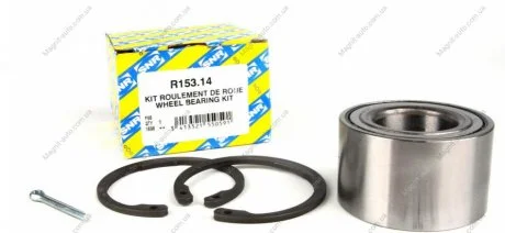 Підшипник маточини (к-кт), OPEL Ascona C/Astra F/Corsa A/Kadett D/E/Vectra A 1.2-1.6 79-99 SNR NTN R153.14