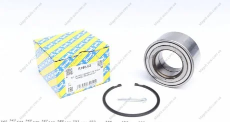 Підшипник маточини, NISSAN Almera II, 00- SNR NTN R168.63