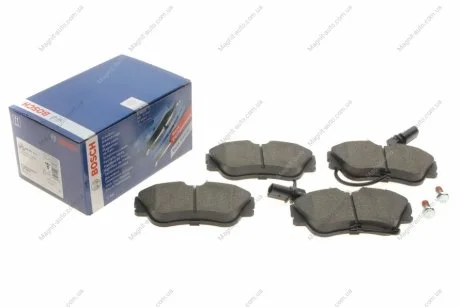Гальмівні колодки, дискові. BOSCH 0986424672