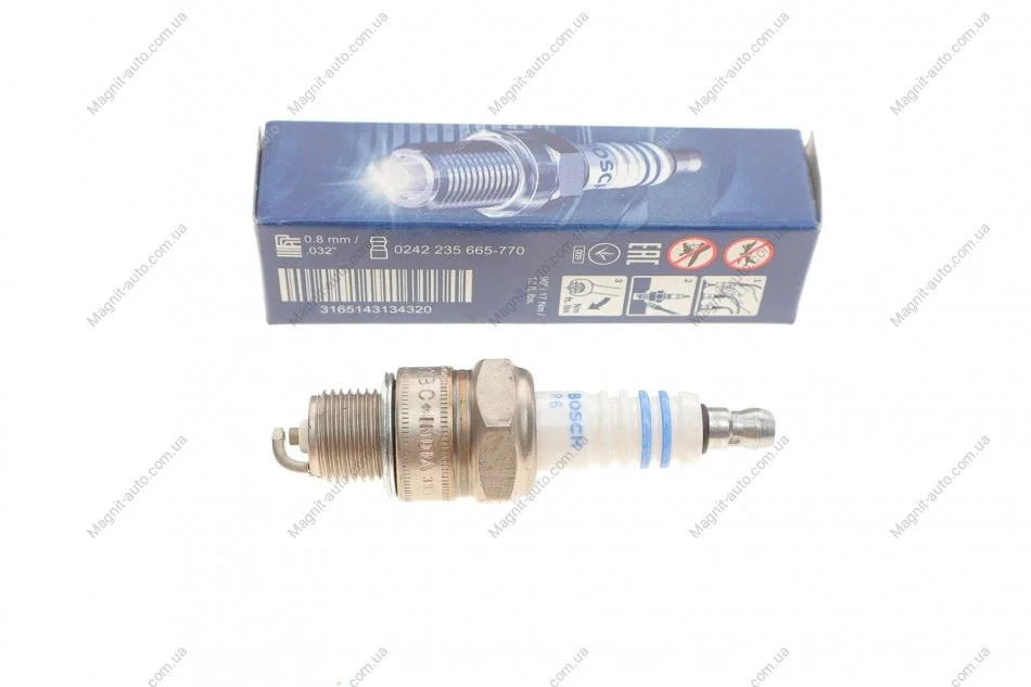 Свеча WR7BCE 0.8 BOSCH 0242235665 (фото 1)