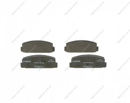 Тормозные колодки дисковые BOSCH 0986424295