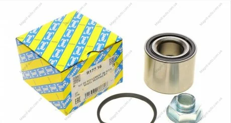 Підшипник маточини задн. Opel Agila (B) 08-/Suzuki Swift III 05- SNR NTN R177.16
