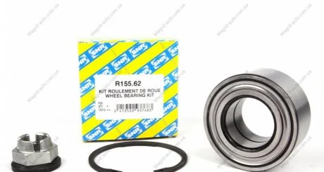 Підшипник маточини (к-кт) (перед.), 1.2-1.6 +16V/dCi SNR NTN R155.62