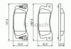 Тормозные колодки дисковые BOSCH 0986461136 (фото 1)