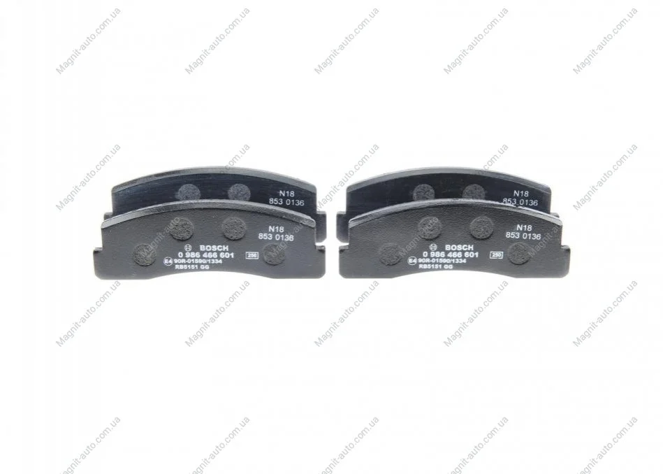 Колодки гальмівні BOSCH 0986466601 (фото 1)