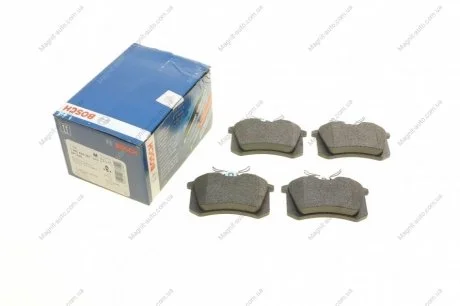 Колодки гальмівні дискові AUDI/SEAT/VW/PEUGEOT/RENAULT \'\'R \'\'>>06 BOSCH 0986494387