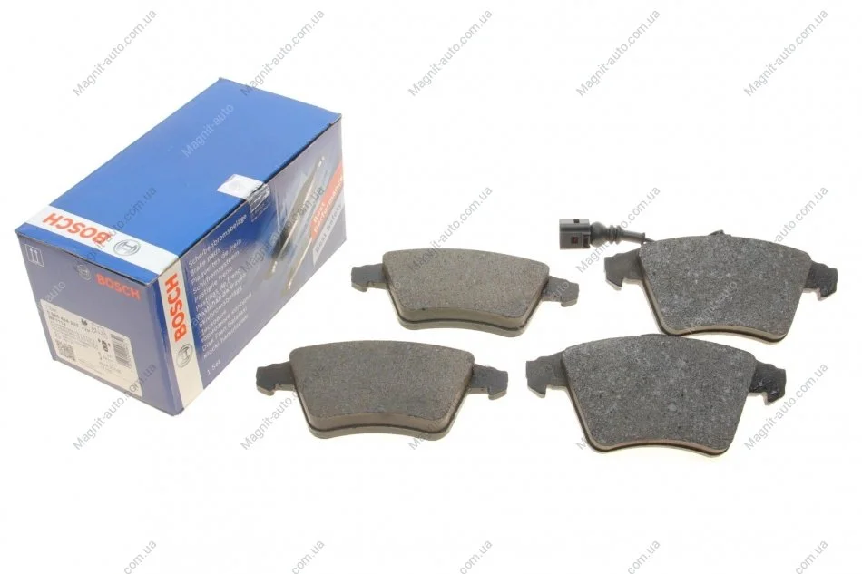 Колодки гальмівні, дискові VW T5 Front (без датчиків) BOSCH 0986494203 (фото 1)