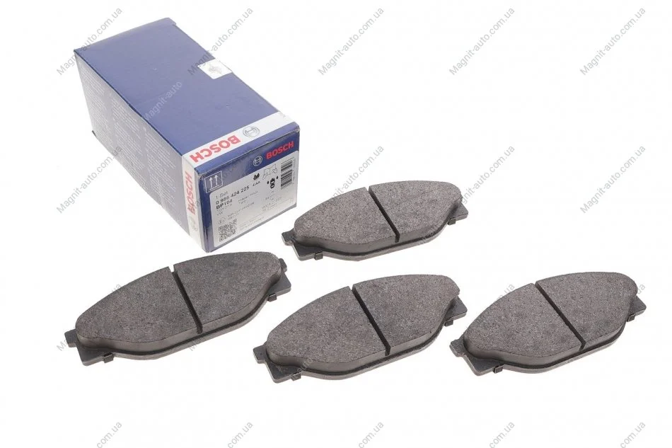 Тормозные колодки дисковые BOSCH 0986424225 (фото 1)