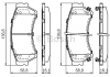 Тормозные колодки дисковые BOSCH 0986494221 (фото 8)