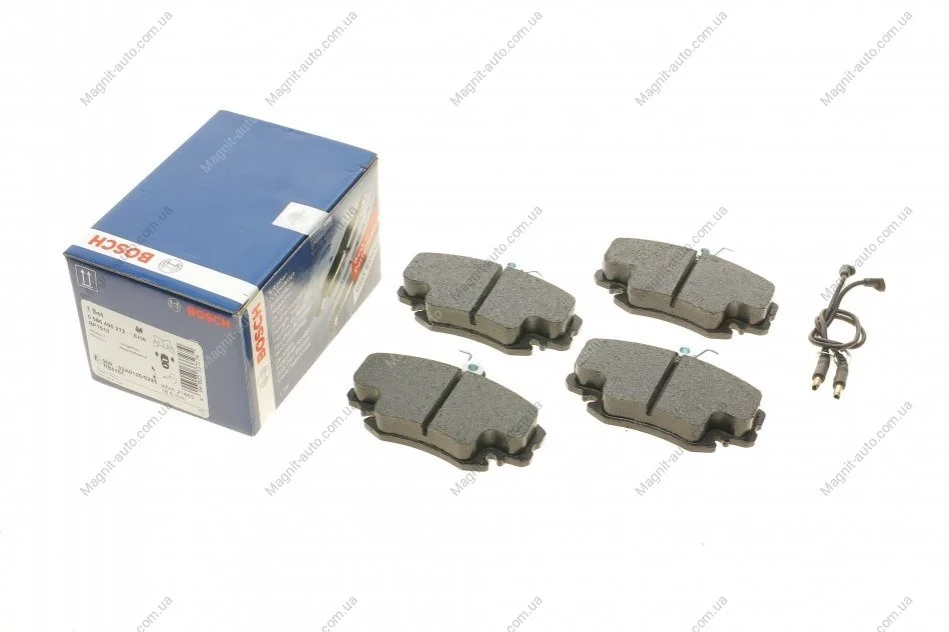 Тормозные колодки дисковые BOSCH 0986495212 (фото 1)