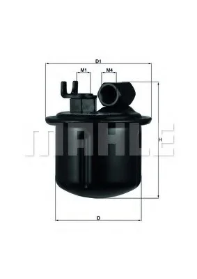 Фильтр топливный Honda, Rover MAHLE MAHLE / KNECHT KL 183 (фото 1)
