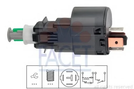 Датчик стоп-сигналу Opel Combo/Omega (94-) Facet FACET 7.1163