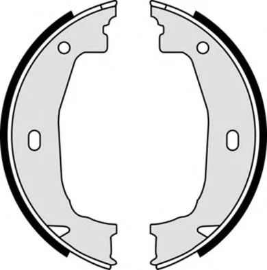 Гальмівні колодки зад. Bmw 1/2/3/4/z4/x1 (d=161) (ATE) BREMBO S06510 (фото 1)