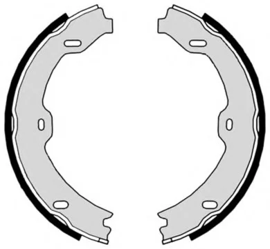 Гальмівні колодки барабані BREMBO S50519 (фото 1)