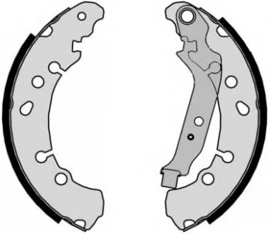 Тормозные колодки барабаны BREMBO S83513