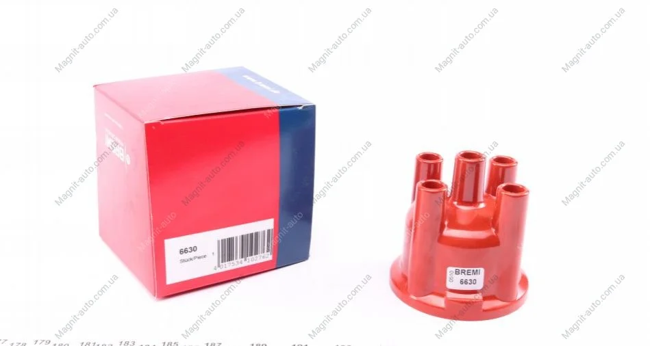 Кришка розподільника запалювання Bremi SEAT/SKODA/VW Ibiza/Octavia/Polo "1,0-1,6 "93-04 BREMI 6630 (фото 1)