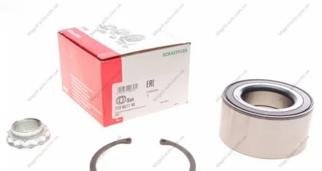 Подшипник ступицы передней, E90/E60/E83/E53 2.0-4.8 00-11 FAG 713667790