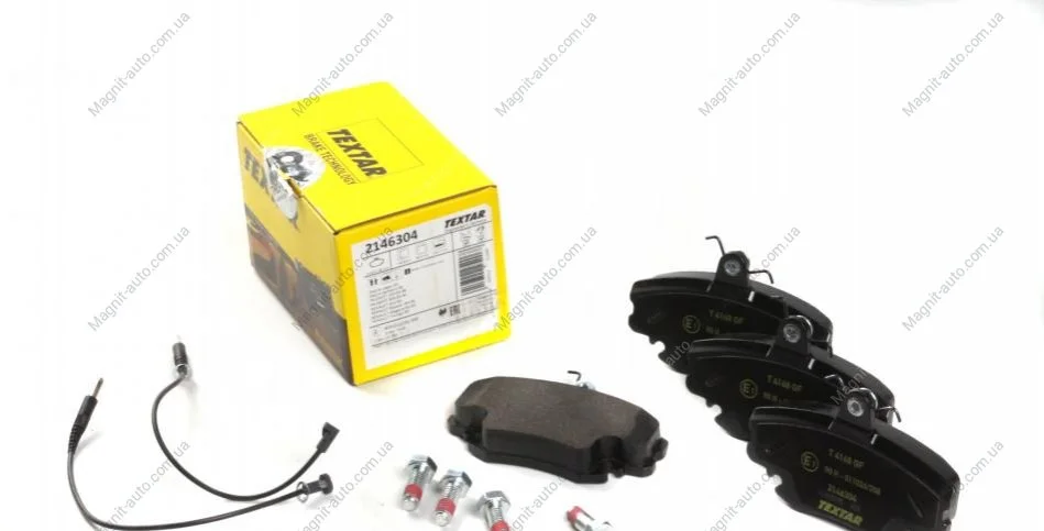Гальмівні колодки LADA/NISSAN/PEUGEOT/RENAULT Largus/Aprio/19/309/Twingo "F "77>> TEXTAR 2146304 (фото 1)