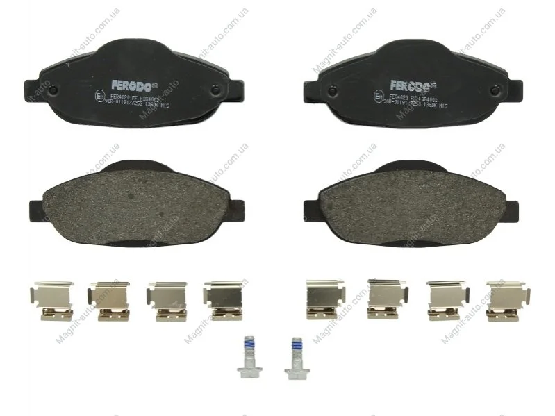 Тормозные колодки, PEUGEOT 3008/308 07-16 FERODO FDB4003 (фото 1)