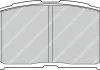 Комплект тормозных колодок переднего., LEXUS CT TOYOTA PRIUS, PRIUS PHV, VERSO S 1.5/1.8H 06.08- FERODO FDB4310 (фото 1)