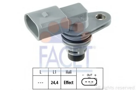 Датчик частоты вращения вала FACET 9.0368