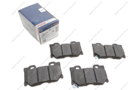 Колодки гальмівні дискові INFINITI/NISSAN 370Z/FX/QX70/M/G/Q50/Q70/Q60 \'\'R BOSCH 0986494863
