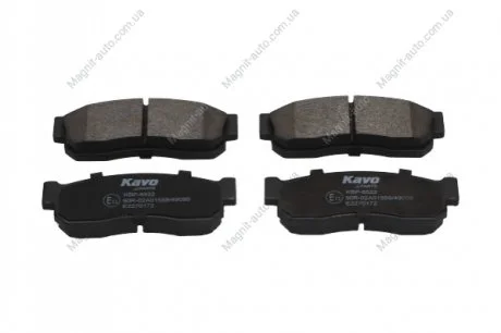 Тормозные колодки дисковые KAVO KBP-6522