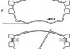 Колодка гальм. диск. HYUNDAI ACCENT, KIA RIO II передн. (виробництво) BREMBO P30026 (фото 1)