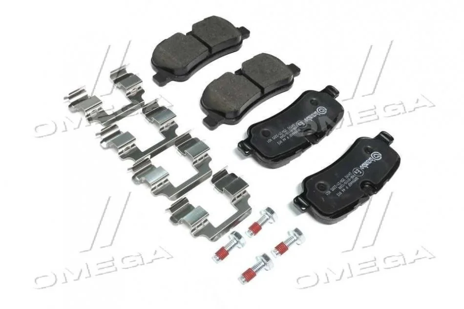 Гальмівні колодки зад. Discovery/Range rover III/Sport 02-12 BREMBO P44013 (фото 1)