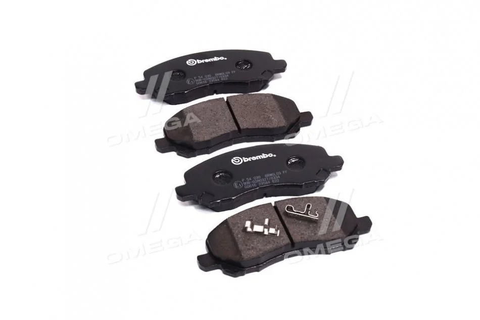 Комплект гальмівних колодок BREMBO P54030 (фото 1)