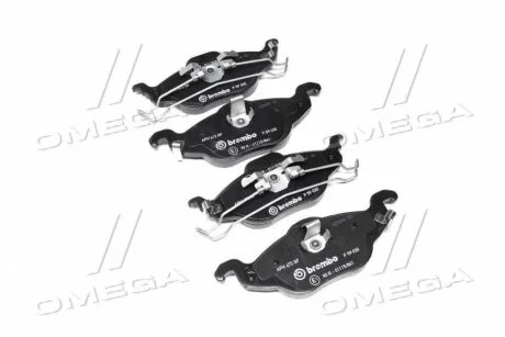 Колодка гальм. диск. OPEL ASTRA G передн. (вир-во) BREMBO P59030