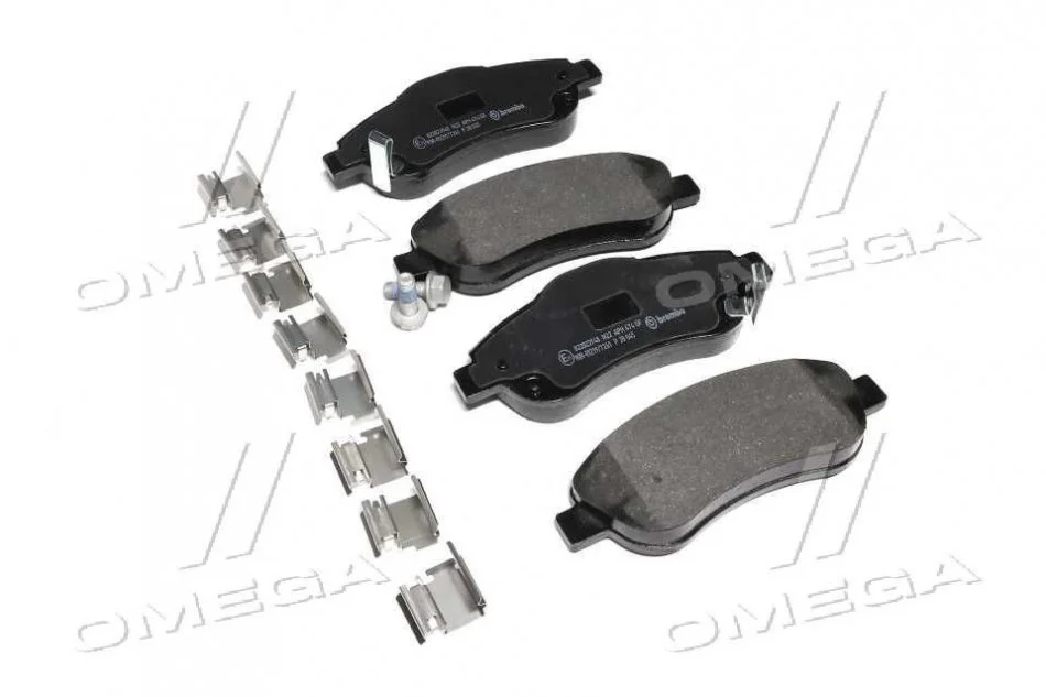 Тормозные колодки пер. Honda CR-V 07- (bosch) BREMBO P28045 (фото 1)