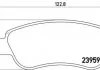 Комплект гальмівних колодок з 4 шт. дисків BREMBO P61081 (фото 1)