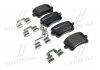 Тормозные колодки зад. Passat 05-/Sharan 10-/Tiguan 07- BREMBO P85109 (фото 1)