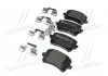 Тормозные колодки зад. Passat 05-/Sharan 10-/Tiguan 07- BREMBO P85109 (фото 2)