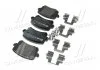Тормозные колодки зад. Passat 05-/Sharan 10-/Tiguan 07- BREMBO P85109 (фото 4)