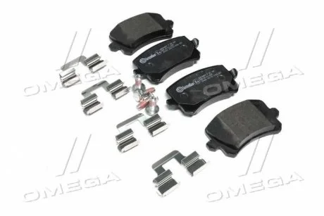 Тормозные колодки зад. Passat 05-/Sharan 10-/Tiguan 07- BREMBO P85109