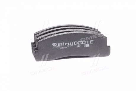 Тормозные колодки дисковые INTELLI DAFMI / INTELLI D301E