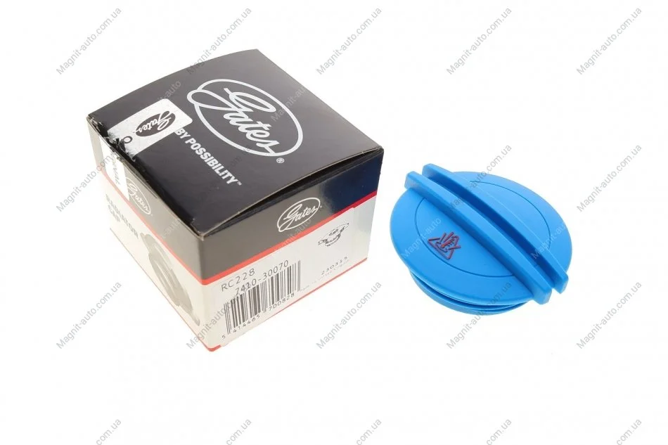 Кришка розширювального бачка, 1.2-2.0 +TDI/TSI Gates RC228 (фото 1)