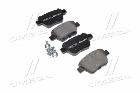 Гальмівні колодки зад. Caddy/Jetta 10-/Golf 09-13 BREMBO P85114