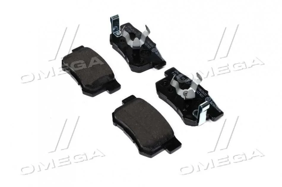Гальмівні колодки зад. Civic 98-/Accord 90-03 (Akebono) BREMBO P28051 (фото 1)