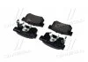 Гальмівні колодки зад. Civic 98-/Accord 90-03 (Akebono) BREMBO P28051 (фото 3)