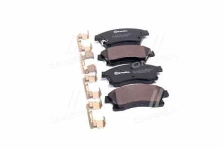 Колодка гальм. диск. CHEVROLET CRUZE 09- OPEL ASTRA J передн. (виробництво) BREMBO P59076