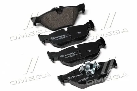Колодки гальмівні дискові задні, комплект BREMBO P06038